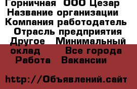 Горничная. ООО Цезар › Название организации ­ Компания-работодатель › Отрасль предприятия ­ Другое › Минимальный оклад ­ 1 - Все города Работа » Вакансии   